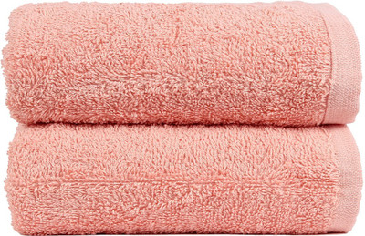 

Casa Copenhagen Cotton 575 GSM Hand Towel(Pack of 2, Multicolor), Pink
