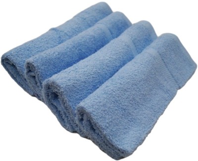 SNUGGLE Terry Cotton 400 GSM Hand Towel Set(Pack of 4)