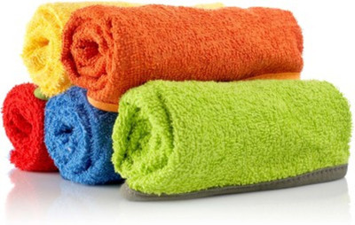

Richiworld Cotton 500 GSM Bath Towel(Pack of 5, Multicolor)