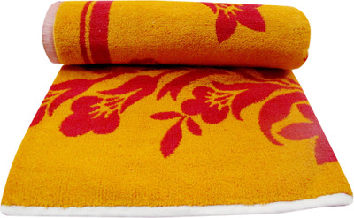 

Bombay Dyeing Cotton 500 GSM Bath Towel(Yellow)