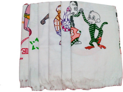 

Cotton Colors Cotton 2400 GSM Bath Towel Set(Pack of 6, White)