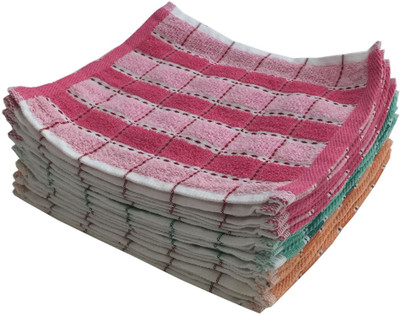 

Lushomes Cotton 352 GSM Face Towel Set(Pack of 20, Multicolor)