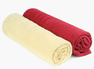 Vinayak Enterprises Cotton 300 GSM Bath Towel Set(Pack of 2)