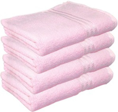 

Juvenile Cotton 2400 GSM Bath Towel Set(Pack of 4, Pink)