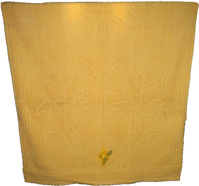 41% OFF on Amita Home Furnishing Cotton Bath Towel(Yellow)