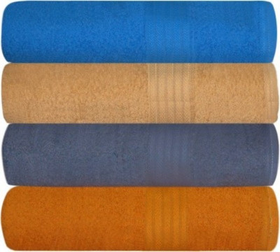 

Shopping Store Cotton 450 GSM Bath Towel(Pack of 4, Multicolor)