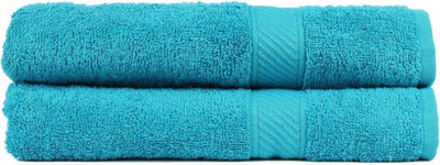 

Shopping Store Cotton 450 GSM Bath Towel Set(Pack of 2, Blue)