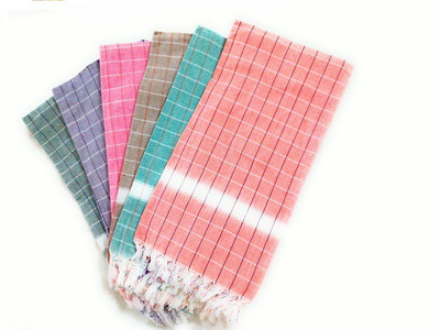 

Cotton Colors Cotton 2400 GSM Bath Towel Set(Pack of 6, Multicolor)