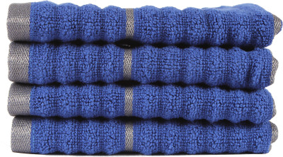 25% OFF on Casa Copenhagen Face Towel(Pack of 4, Blue)