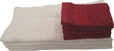 

Welhouse India Cotton 2600 GSM Hand, Face Towel Set(Pack of 4, Multicolor)
