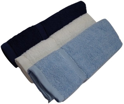 SNUGGLE Terry Cotton 400 GSM Hand Towel Set(Pack of 3)