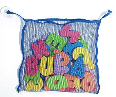 

Bula Baby Organizer with 26 Letters and 10 Numbers Bath Toy(Multicolor)