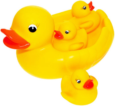 

Arvin Mother Duck With Three Kids Bath Toy(Yellow)