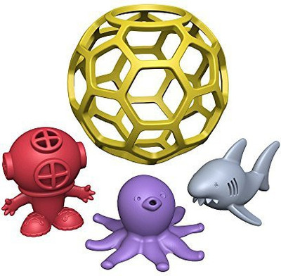 

Beginagain Bathtub Ball-Eco Friendly Rubber Bathtub Toy Bath Toy(Multicolor)