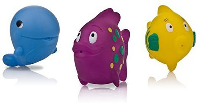 

Nuby Fun Bath Squirters Bath Toy(Multicolor)