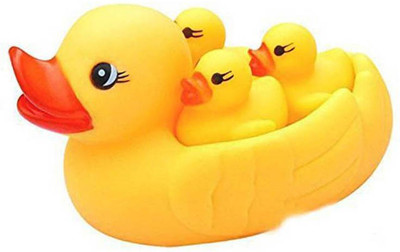 

OER Duck BabyBath Squeeze Toy Bath Toy(Yellow)