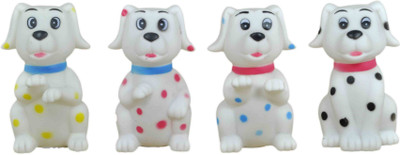

Babysid Collections Bath/ Squeeze Toys - Pack Of 4 Dogs Bath Toy(Multicolor)