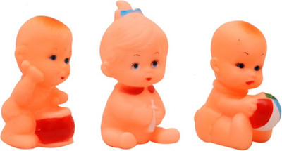 

Deep Babies Soft Squeeze Sound Toy For Baby (Set of 3) Bath Toy(Multicolor)