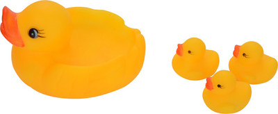 

Aarushi Duck Set Bath Toy(Yellow)