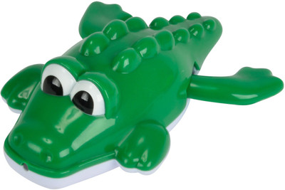 Simba World Of Toys - Wind Up Swimming Animals Bath Toy(Green)
