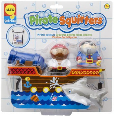 

Alex Toys Rub a Dub Pirate Squirters Bath Toy(Multicolor)