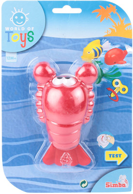 

Simba Wind Up Swimming Animals - Lobser Bath Toy(Red)