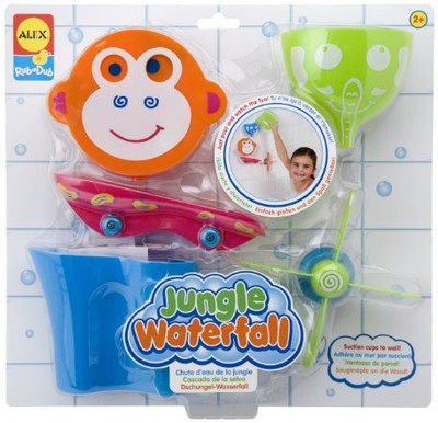 

Alex Toys Rub a Dub Jungle Waterfall Rattle(Multicolor)