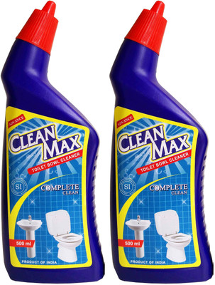 Cleanmax 500ml -Pack of 2- Toilet Bowl & Rose(500 ml, Pack of 2)