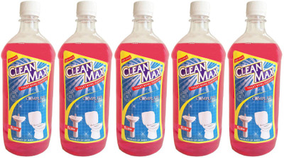 

Cleanmax 1L -Pack of 5- Toilet Bowl & Rose(1 L, Pack of 5)