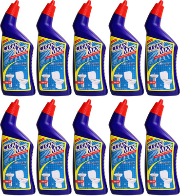 

Cleanmax 500ml -Pack of 10- Toilet Bowl & Rose(500 ml, Pack of 10)