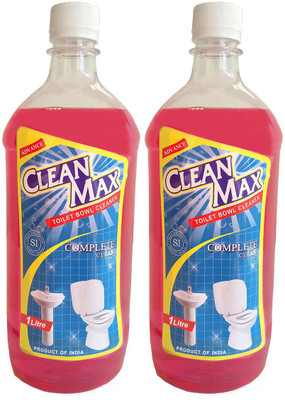 

Cleanmax 1L -Pack of 2- Toilet Bowl & Rose(1 L, Pack of 2)
