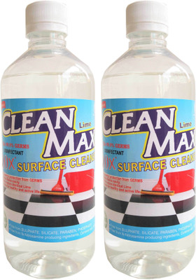 Cleanmax 1L (LIME) -Pack of 2- Disinfectant None(1 L, Pack of 2)