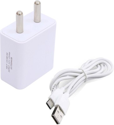 TROST 1 A Mobile Charger with Detachable Cable(White)