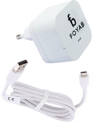 

Foyab Power Output: 5V DC Mobile Charger(White)