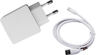 

Zebron High Quality USB Charger, USB Cable Mobile Charger(White)