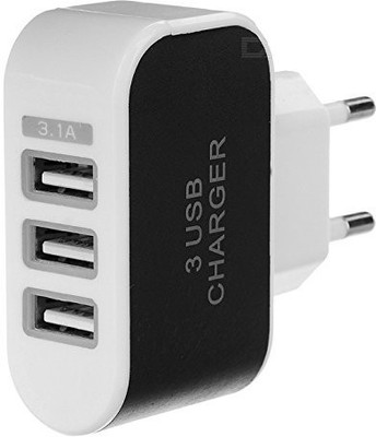

Futaba 1111ELE01 Triple USB Port Mobile Charger(Black)