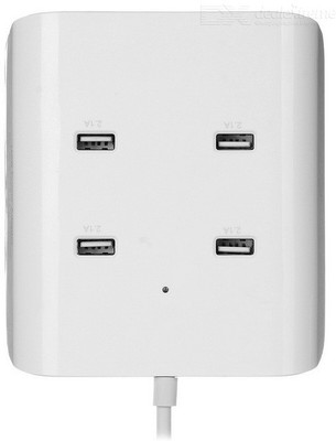 

Armac Premium 50W 4 Port Desktop Adapter with Plug AC 100V - 240V / 8.4A Mobile Charger(White)