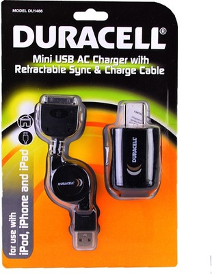 

Duracell DU1466 Mobile Charger(Black)