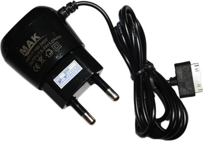 

MAK 1A iPh-4 Mobile Charger(Black)