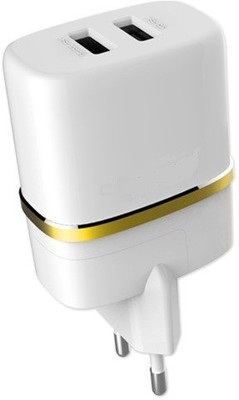 Orico Orignal DL-AC52 USB EU Chareger 5V 2.4A USB Wall Charger With Android Data Cable For Tablet & Phones Mobile Charger(White)