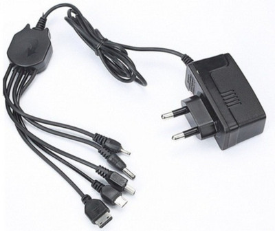99Gems LR Gold 5 in 1 Mobile Mobile Charger Black