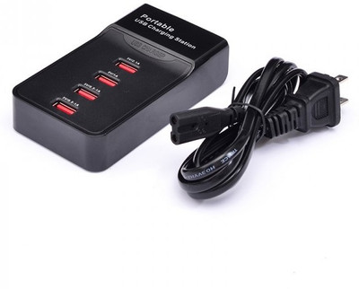 

BB4 NEW HIGH QUALITY USB 4-Port Mobile Charger(Black)