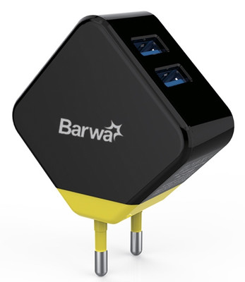 Barwa BHC1001 5 W 1 A Multiport Mobile Charger Black:Green Barwa Multi Pin Wall Charger