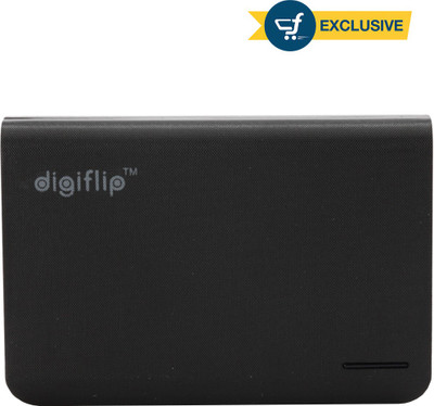 DigiFlip Power Bank 8800 mAh PC010 (with Two USB Outputs)(Black)