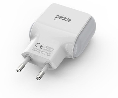 

Pebble PWC21 White Mobile Charger(White)