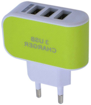 

Futaba 1111ELE03 Triple USB Port Mobile Charger(Green)