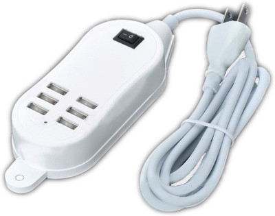 

Vogueshell 6PORTUSB Mobile Charger(White)