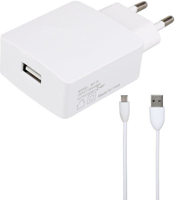 

Delmohut Compatible Charger For MMX Canvas Turbo A250 Mobile Charger(White)
