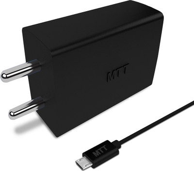 

MTT Dual Port 2Ampere Mobile Charger(Black)