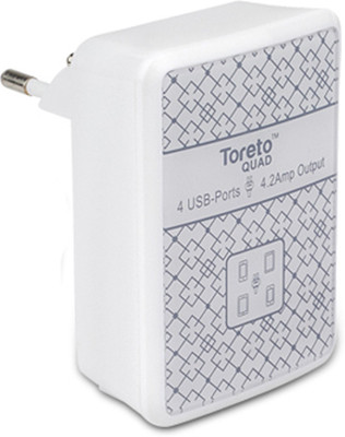 

Toreto TMA 4P21 Mobile Charger(White)